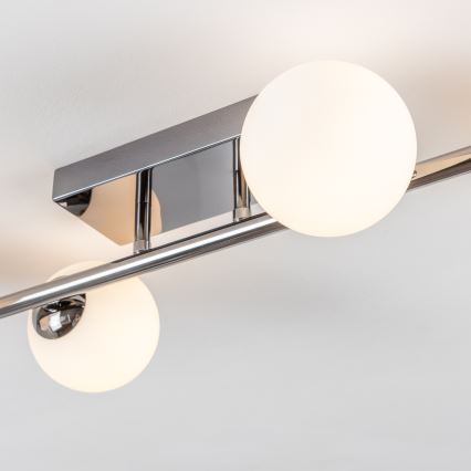 Brilagi - LED Полилей за повърхностен монтаж MILLA 4xG9/3W/230V лъскав хром/бял