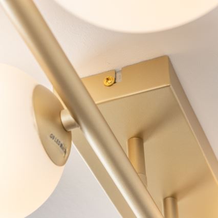 Brilagi - LED Полилей за повърхностен монтаж MILLA 4xG9/3W/230V златист/бял