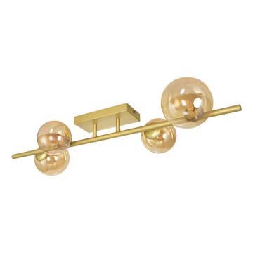 Brilagi - LED Полилей за повърхностен монтаж MILLA 4xG9/3W/230V златист