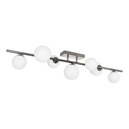 Brilagi - LED Полилей за повърхностен монтаж MILLA 7xG9/3W/230V лъскав хром/бял