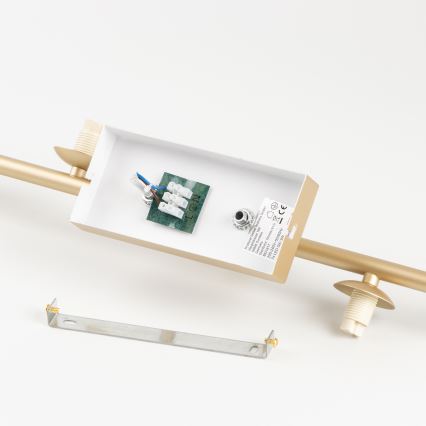 Brilagi - LED Полилей за повърхностен монтаж MILLA 7xG9/3W/230V златист