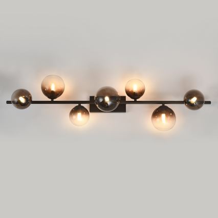 Brilagi - LED полилей за повърхностен монтаж MILLA 7xG9/3W/230V кафяв/опушено кафяв