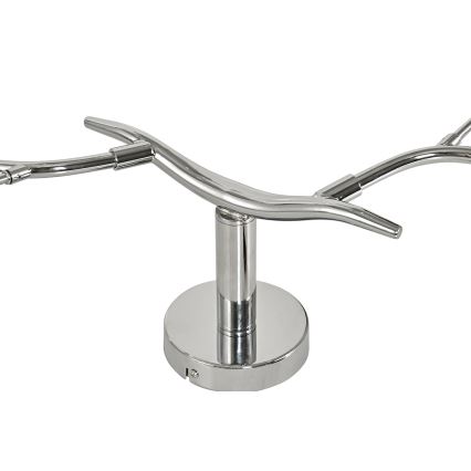 Brilagi - LED Полилей за повърхностен монтаж MISTEL 6xG9/3W/230V лъскав хром/опушен