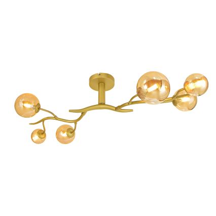 Brilagi - LED Полилей за повърхностен монтаж MISTEL 6xG9/3W/230V златист