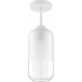 BRILAGI - LED полилей за повърхностен монтаж RETRO GLASS 1xE27/60W/230V Ø 14 см бял