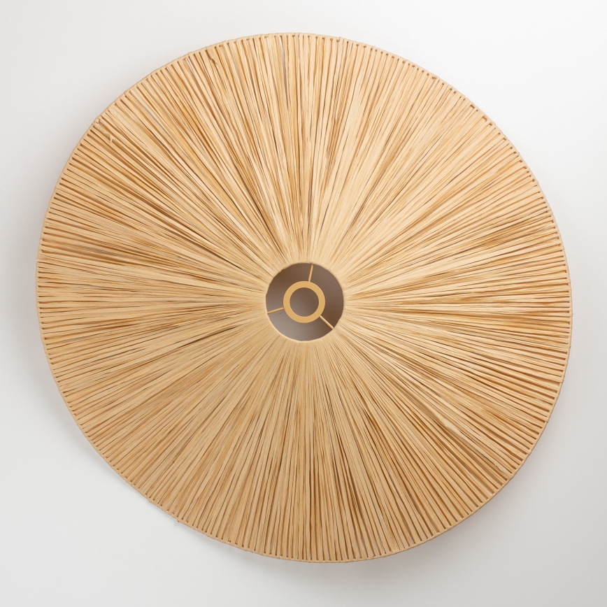 Brilagi - LED повърхностен полилей CERIA BOHO 1xE27/40W/230V Ø 80 cm рафия/дъб