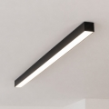 Brilagi - LED повърхностно монтиран плафон FULLDAY LED/20/30/40W/230V 2700/4000/6000K 120 см черен