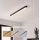 Brilagi - LED повърхностно монтиран плафон FULLDAY LED/20/30/40W/230V 2700/4000/6000K 120 см черен