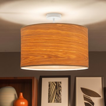 Brilagi - LED повърхностно монтиран полилей CERIA 1xE27/60W/230V Ø 45 см бял/бежов