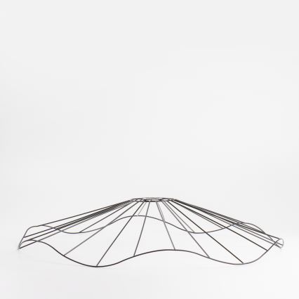 Brilagi - LED повърхностно монтиран полилей CERIA WIRE 1xE27/40W/230V пр. 80 cm черен/дъб