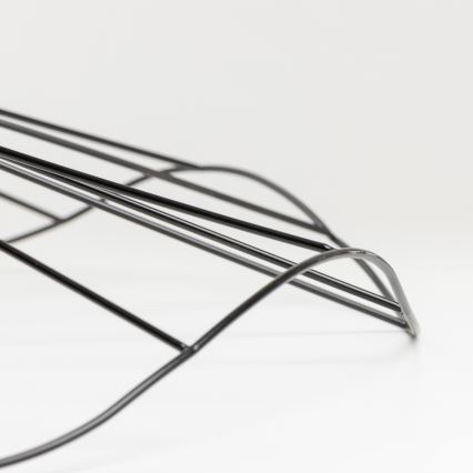 Brilagi - LED повърхностно монтиран полилей CERIA WIRE 1xE27/40W/230V пр. 80 cm черен/дъб