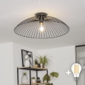 BRILAGI - LED повърхностно монтиран полилей CERIA WIRE 1xE27/40W/230V Ø 60 см черен