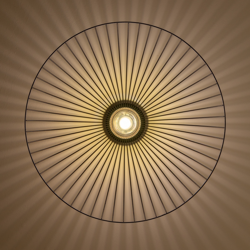 Brilagi - LED повърхностно монтиран полилей CERIA WIRE 1xE27/40W/230V Ø 60 см черен