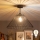 Brilagi - LED прилепен полилей CERIA WIRE 1xE27/60W/230V Ø 45 см черен