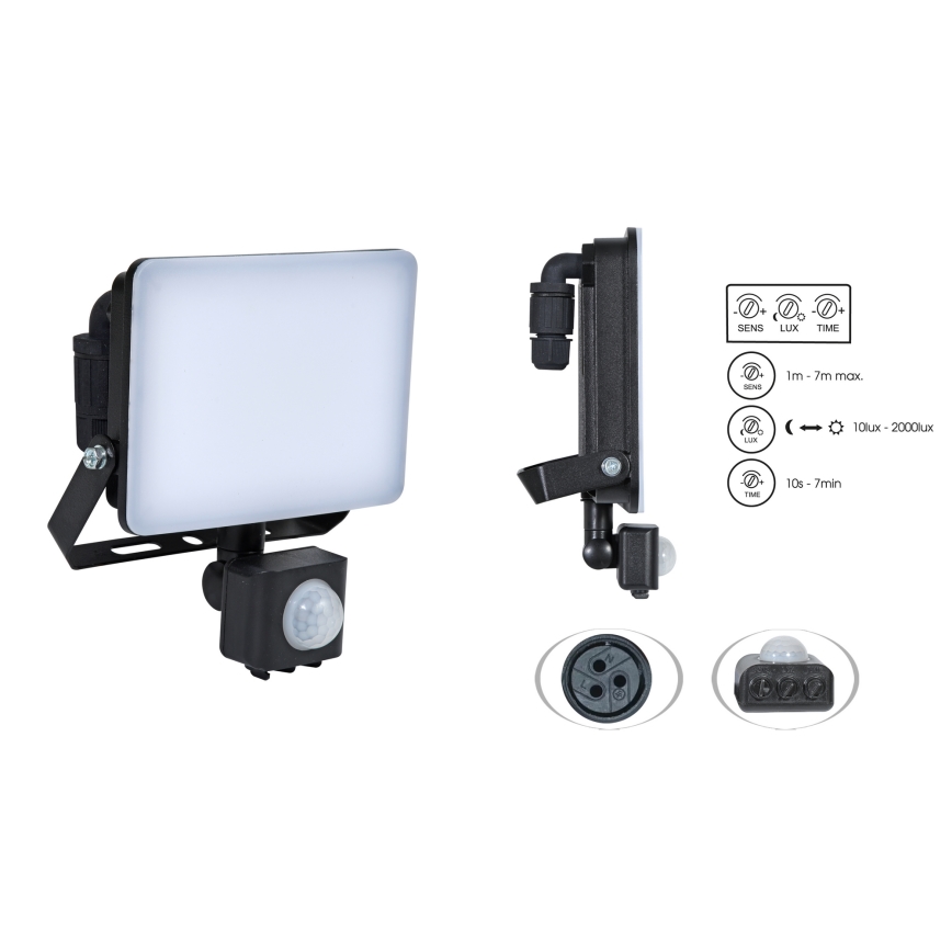 Brilagi - LED прожектор с сензор ELARA PRO LED/20W/230V IP65