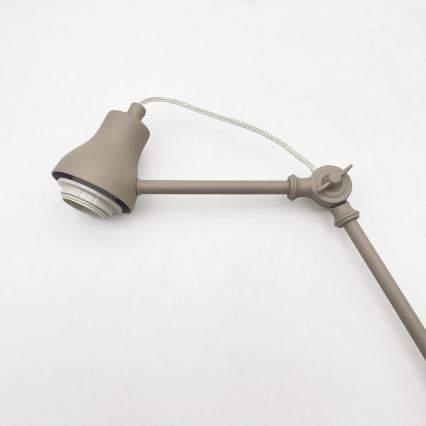 Brilagi - LED регулируем полилей на тръба IRONBEAM 1xE27/60W/230V бежов