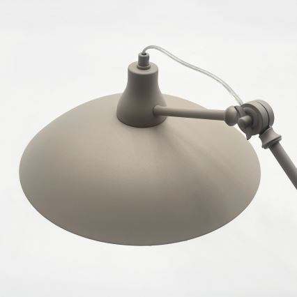 Brilagi - LED регулируем полилей на тръба IRONBEAM 1xE27/60W/230V бежов
