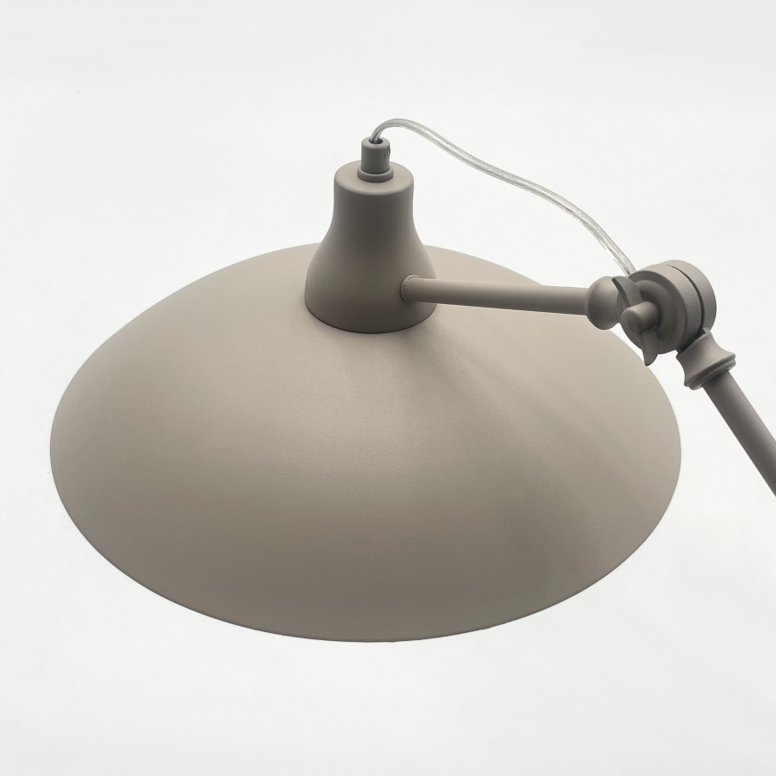 Brilagi - LED регулируем полилей на тръба IRONBEAM 1xE27/60W/230V бежов