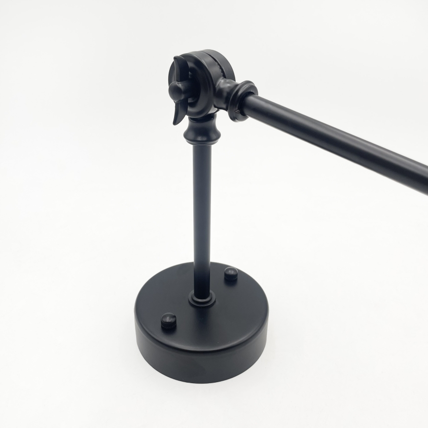 Brilagi - LED регулируем полилей на тръба IRONBEAM 1xE27/60W/230V черен