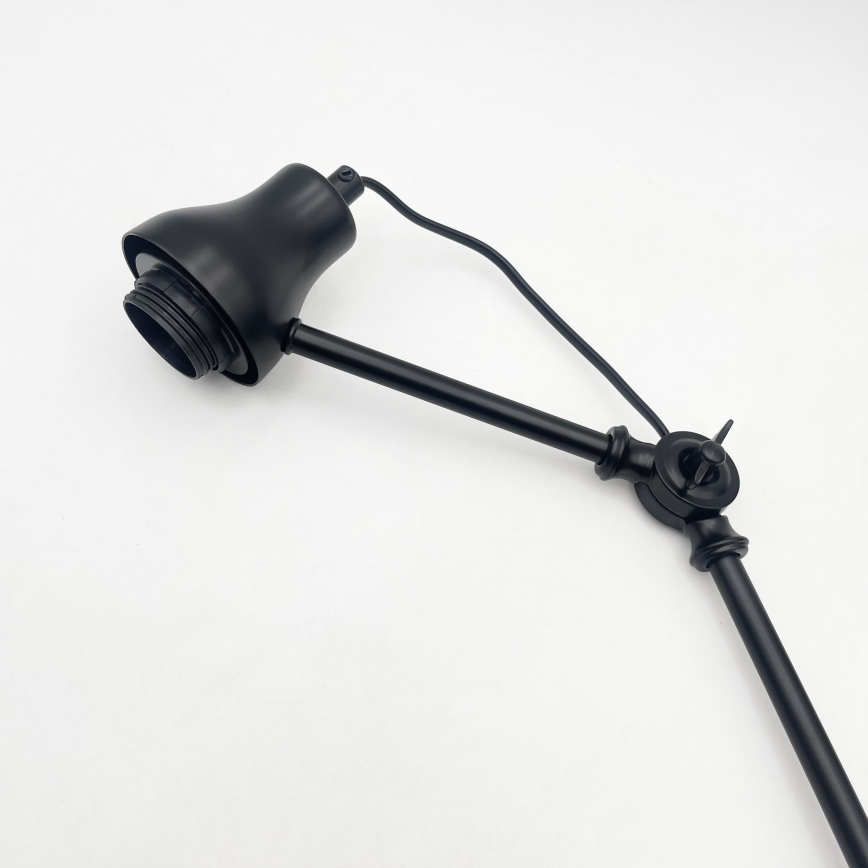 Brilagi - LED регулируем полилей на тръба IRONBEAM 1xE27/60W/230V черен