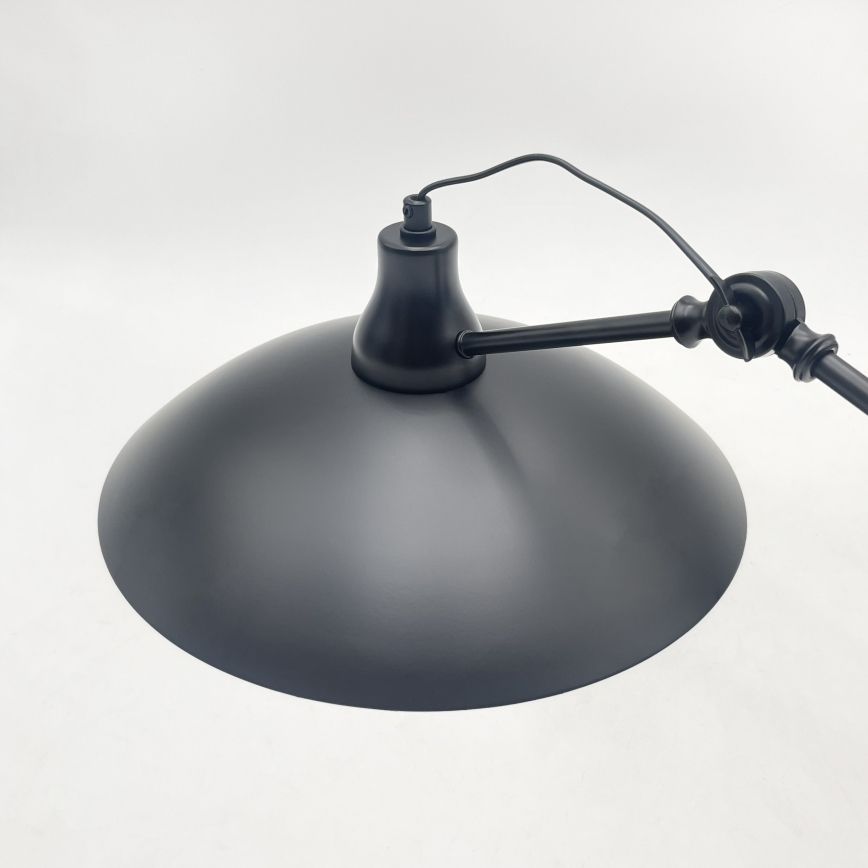 Brilagi - LED регулируем полилей на тръба IRONBEAM 1xE27/60W/230V черен
