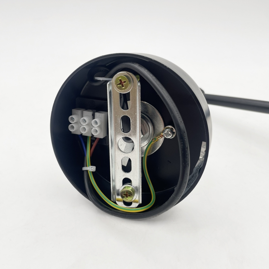 Brilagi - LED регулируем полилей на тръба IRONBEAM 1xE27/60W/230V черен
