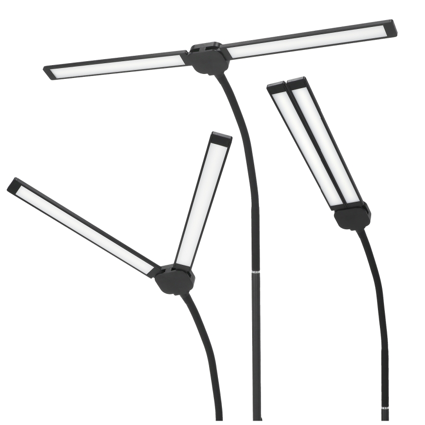 Brilagi - LED регулируема настолна лампа USB VARIO LED/14W/5V 3000-6000K черна