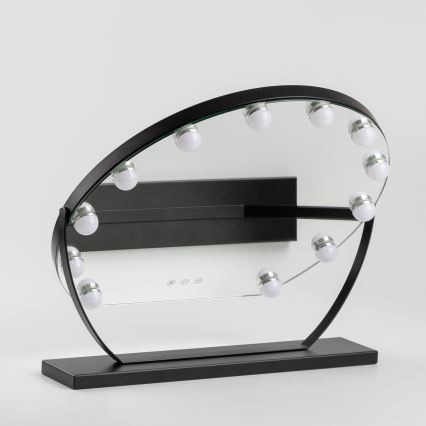 Brilagi - LED регулируемо огледало за грим HOLLYWOOD LED/12W/230V 3000/4000/6500K