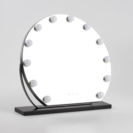 Brilagi - LED регулируемо огледало за грим HOLLYWOOD LED/12W/230V 3000/4000/6500K