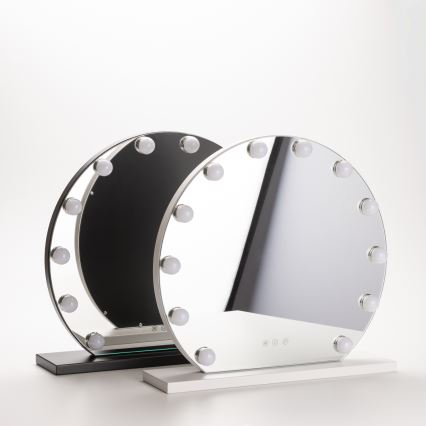 Brilagi - LED регулируемо огледало за грим HOLLYWOOD LED/12W/230V 3000/4000/6500K