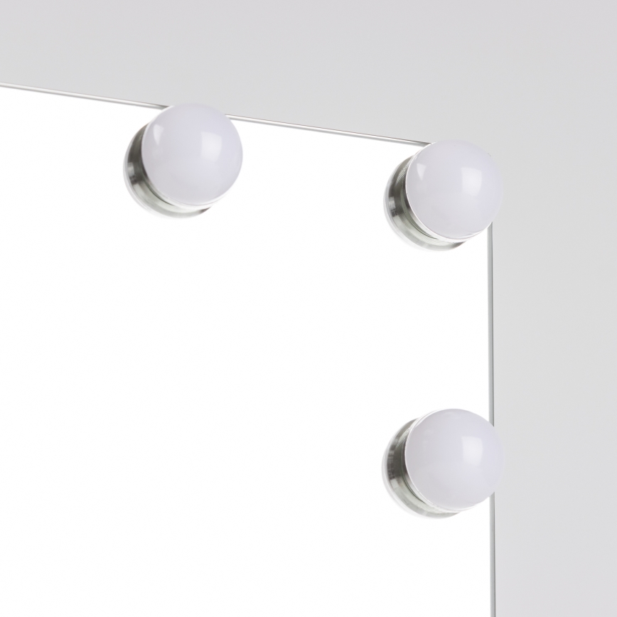Brilagi - LED регулируемо огледало за грим HOLLYWOOD LED/15W/230V 3000/4000/6500K