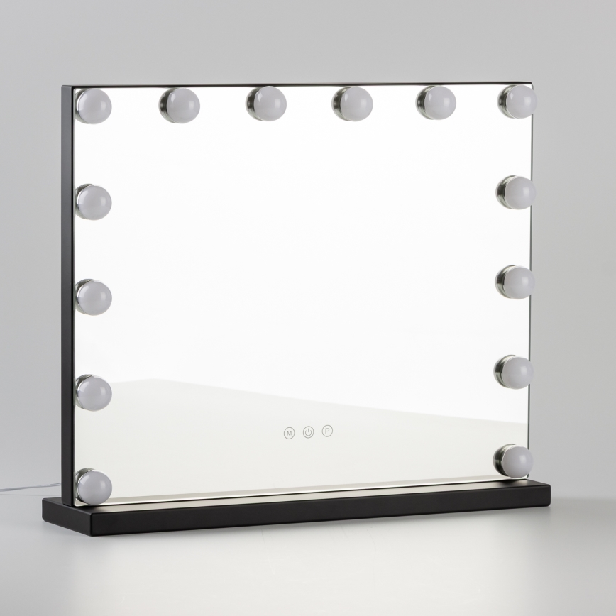 Brilagi - LED регулируемо огледало за грим HOLLYWOOD LED/15W/230V 3000/4000/6500K