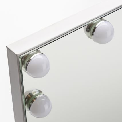 Brilagi - LED регулируемо огледало за грим HOLLYWOOD LED/15W/230V 3000/4000/6500K