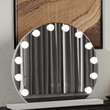 Brilagi - LED регулируемо огледало за грим HOLLYWOOD LED/12W/230V 3000/4000/6500K