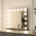 Brilagi - LED регулируемо огледало за грим HOLLYWOOD LED/15W/230V 3000/4000/6500K