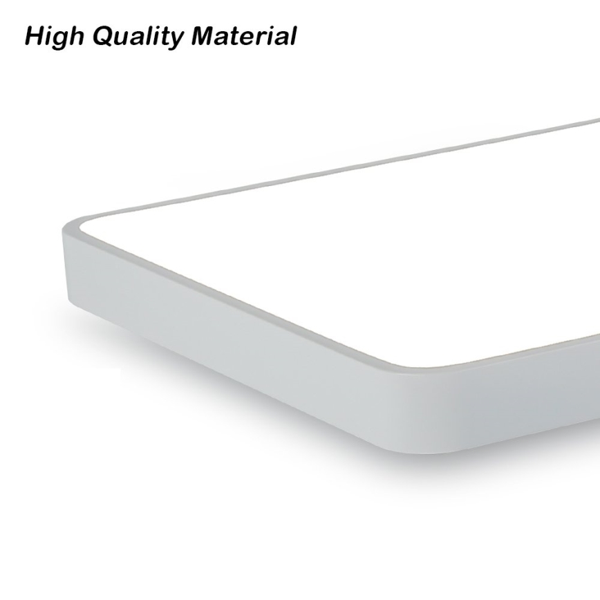 Brilagi - LED регулируемо таванно осветително тяло POOL LED/48W/230V 3000-6000K 50x50 см бяло + дистанционно управление