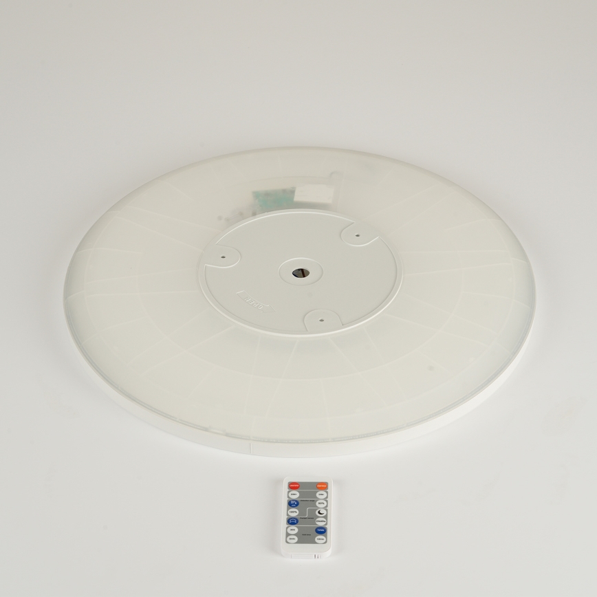 Brilagi - LED регулируемо осветително тяло с датчик за движение и здрач ULTRA SLIM LED/24W/230V Ø 42 см + дистанционно управление