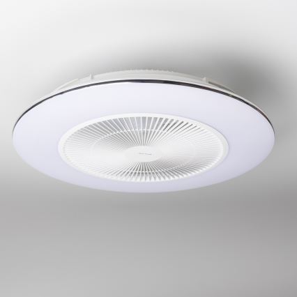 Brilagi - LED регулируемо осветително тяло с вентилатор AURA LED/38W/230V 3000-6000K бяло + дистанционно управление