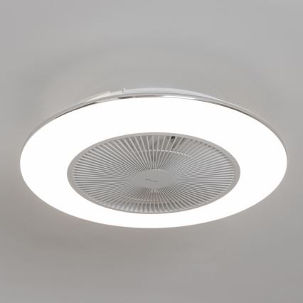 Brilagi - LED регулируемо осветително тяло с вентилатор AURA LED/38W/230V 3000-6000K бяло + дистанционно управление