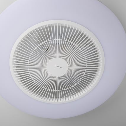 Brilagi - LED регулируемо осветително тяло с вентилатор AURA LED/38W/230V 3000-6000K бяло + дистанционно управление