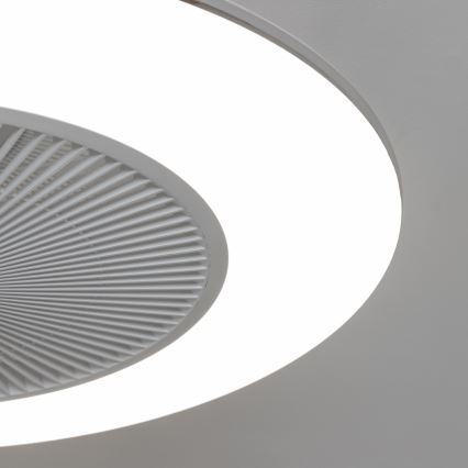 Brilagi - LED регулируемо осветително тяло с вентилатор AURA LED/38W/230V 3000-6000K бяло + дистанционно управление