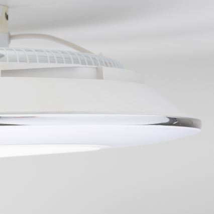 Brilagi - LED регулируемо осветително тяло с вентилатор AURA LED/38W/230V 3000-6000K бяло + дистанционно управление
