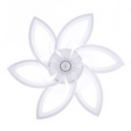 Brilagi - LED регулируемо таванно осветително тяло с вентилатор LED/50W/230V 3000-6500K бяло + дистанционно управление