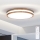 Brilagi - LED регулируемо таванно осветително тяло MOLINA LED/48W/230V 3000-6500K дъб пр. 38 см + дистанционно управление