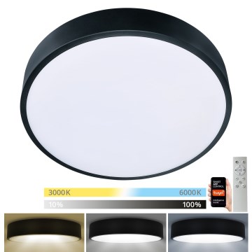 Brilagi - LED регулируемо таванно осветително тяло POOL SMART LED/48W/230V 40 см 3000-6000K Wi-Fi Tuya + дистанционно управление черно