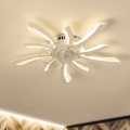 Brilagi - LED регулируемо таванно осветително тяло с вентилатор LED/50W/230V 3000-6500K бяло + дистанционно управление
