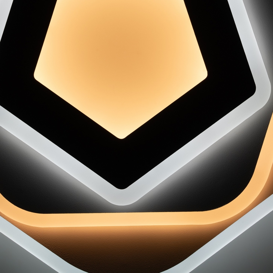 Brilagi - LED регулируемо таванно осветително тяло MODERN LED/64W/230V 2700-6500K Ø 40 см + дистанционно управление