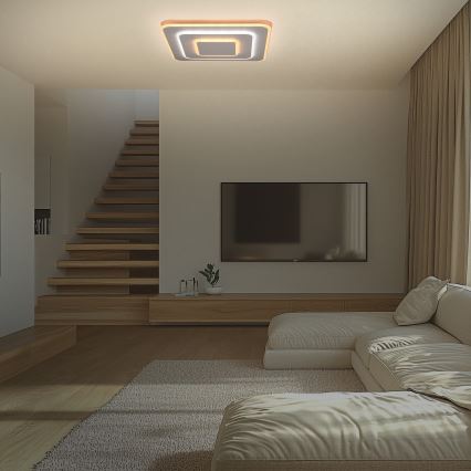 Brilagi - LED регулируемо таванно осветително тяло MODERN LED/72W/230V 2700-6500K 46,6x46,6 см + дистанционно управление