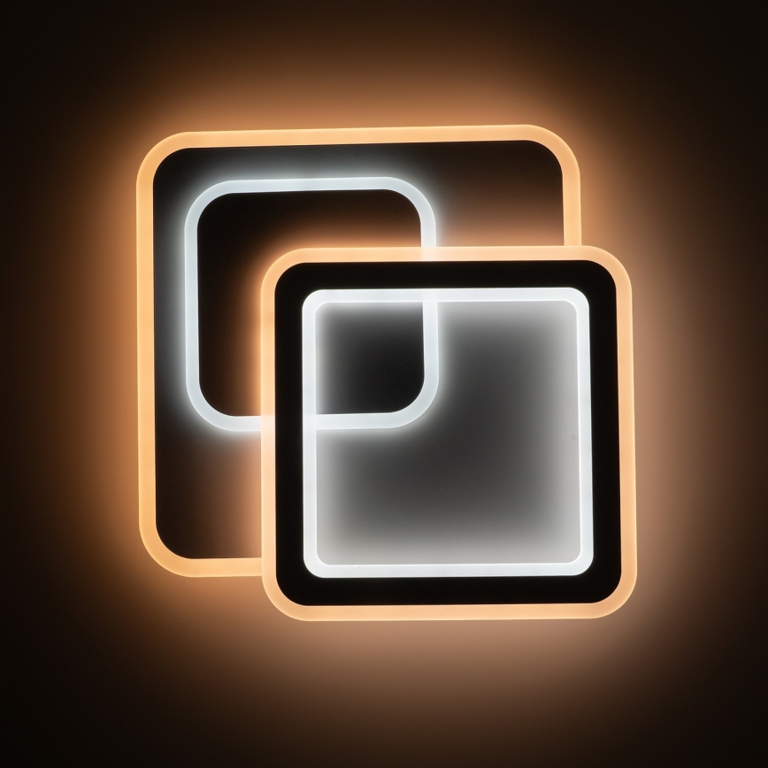 Brilagi - LED регулируемо таванно осветително тяло MODERN LED/80W/230V 2700-6500K 52,5x52,5 см + дистанционно управление