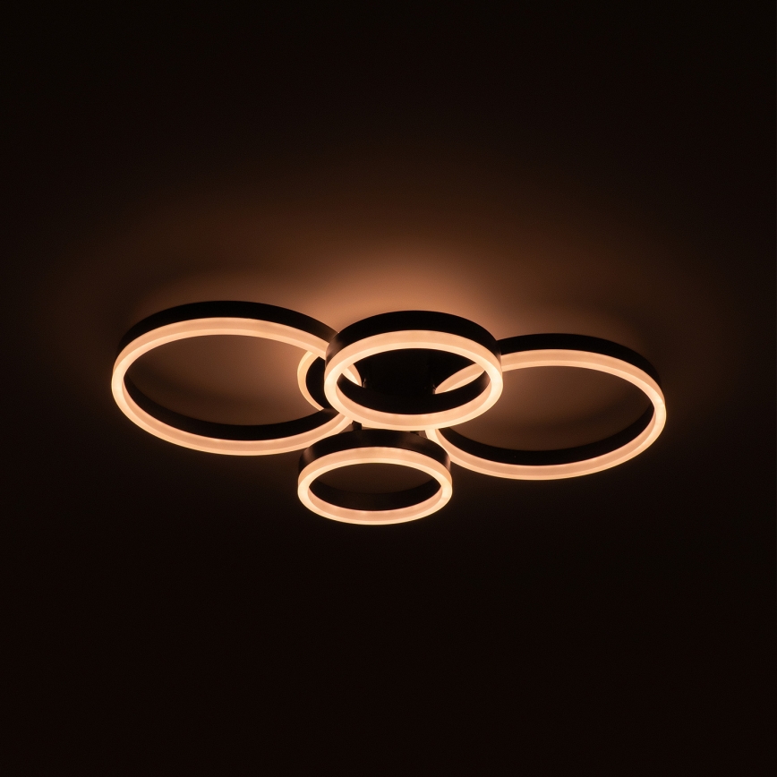 Brilagi - LED регулируемо таванно осветително тяло ORBITS LED/49W/230V 3000-6000K + дистанционно управление